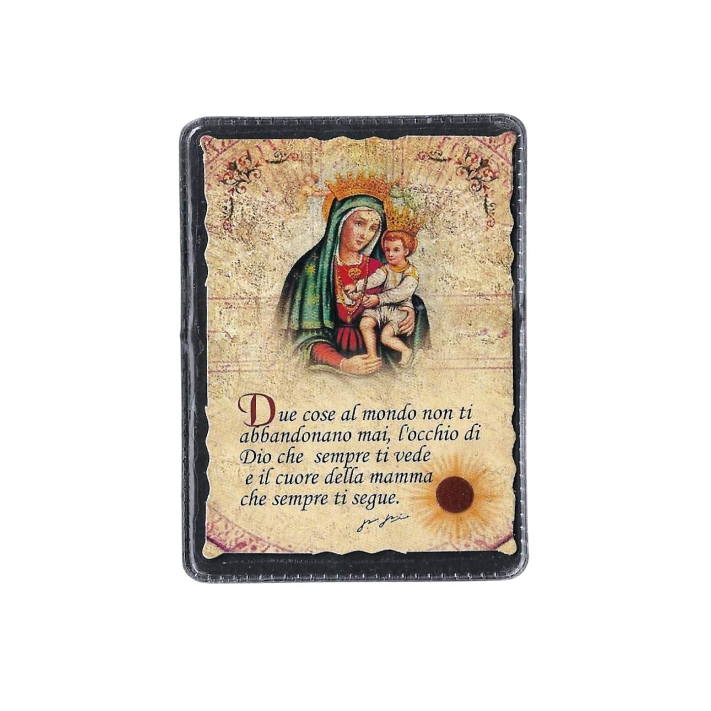 St. Padre Pio Vintage Holy Card - Relic Of St. Father Pio Of Pietrelecina | Catholically