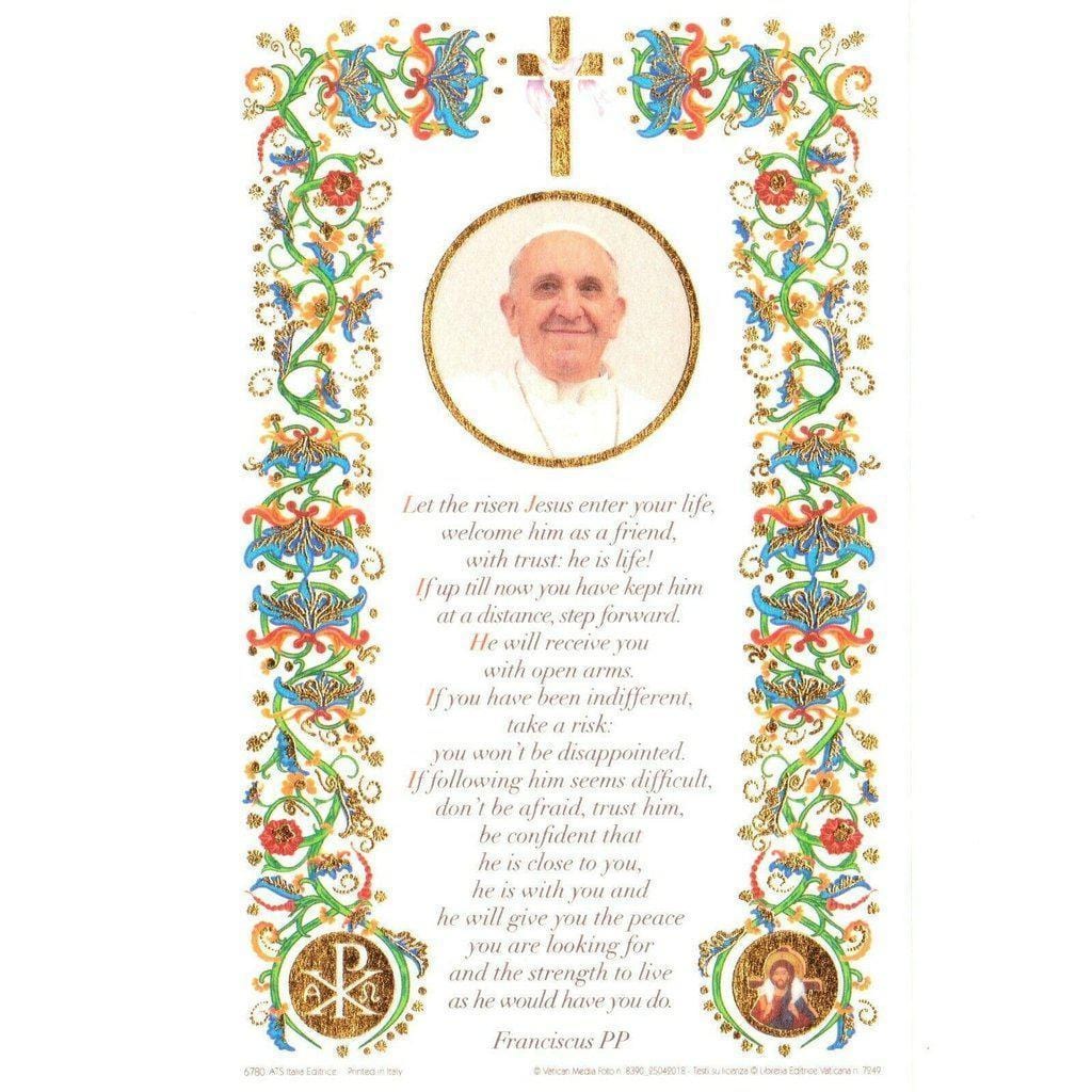 3" Pectoral Cross replica of Pope Francis Vedele Crucifix Blessed By Pope | Catholically