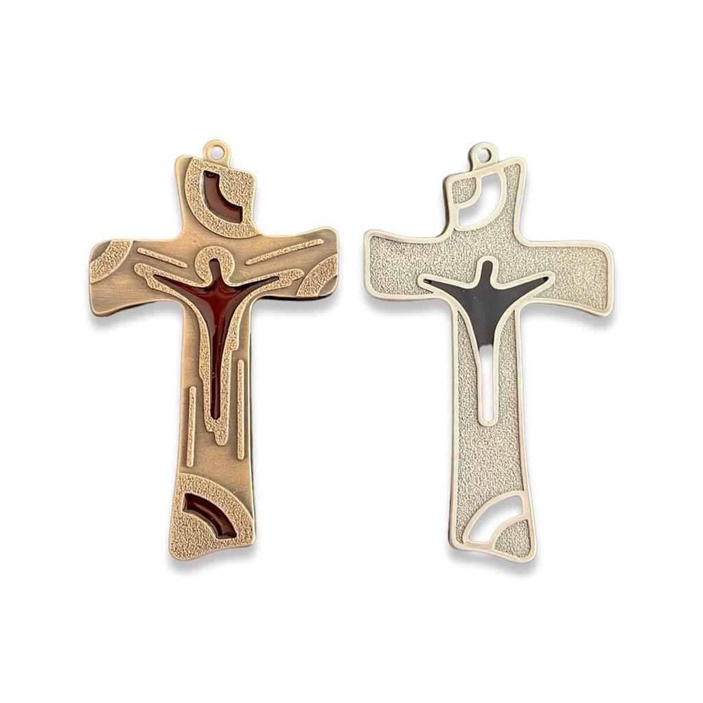 Blessed by Pope - 5" Cross - Crucifix - Pectoral Cross | Catholically