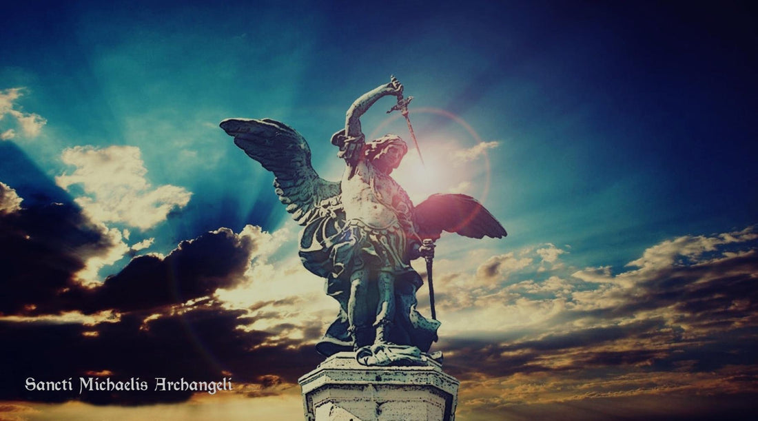 St. Michael, patron saint of law enforcement, paramedics and military-Catholically