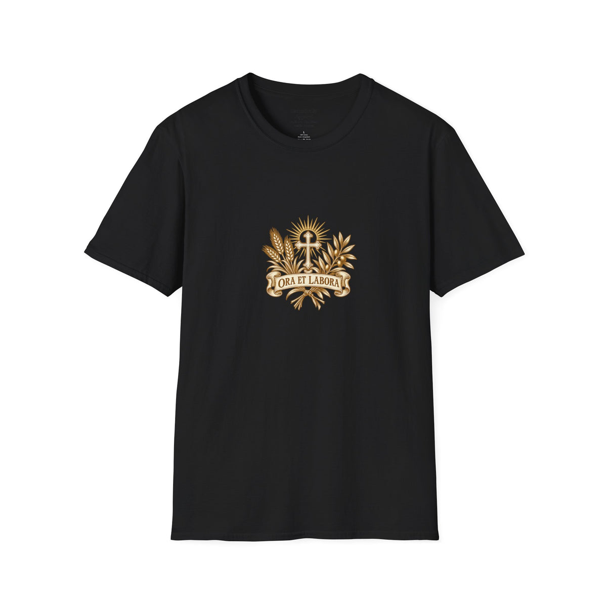 Ora et Labora Vintage Unisex T-Shirt | Benedictine Catholic Tee