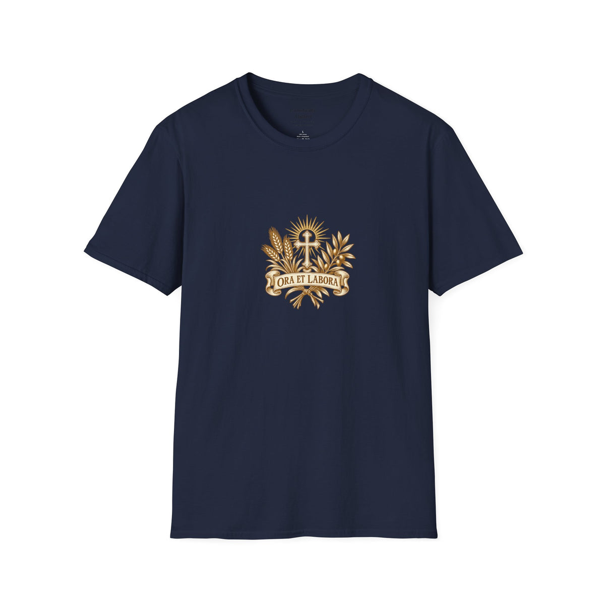 Ora et Labora Vintage Unisex T-Shirt | Benedictine Catholic Tee