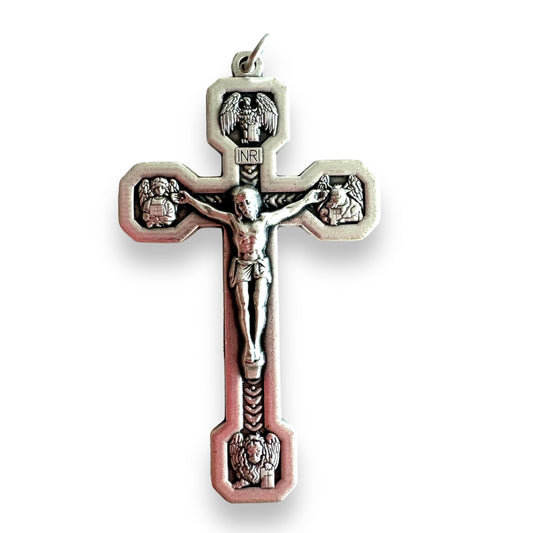 2" Cross -Crucifix -Parts -Pendant Blessed by Pope | Catholically