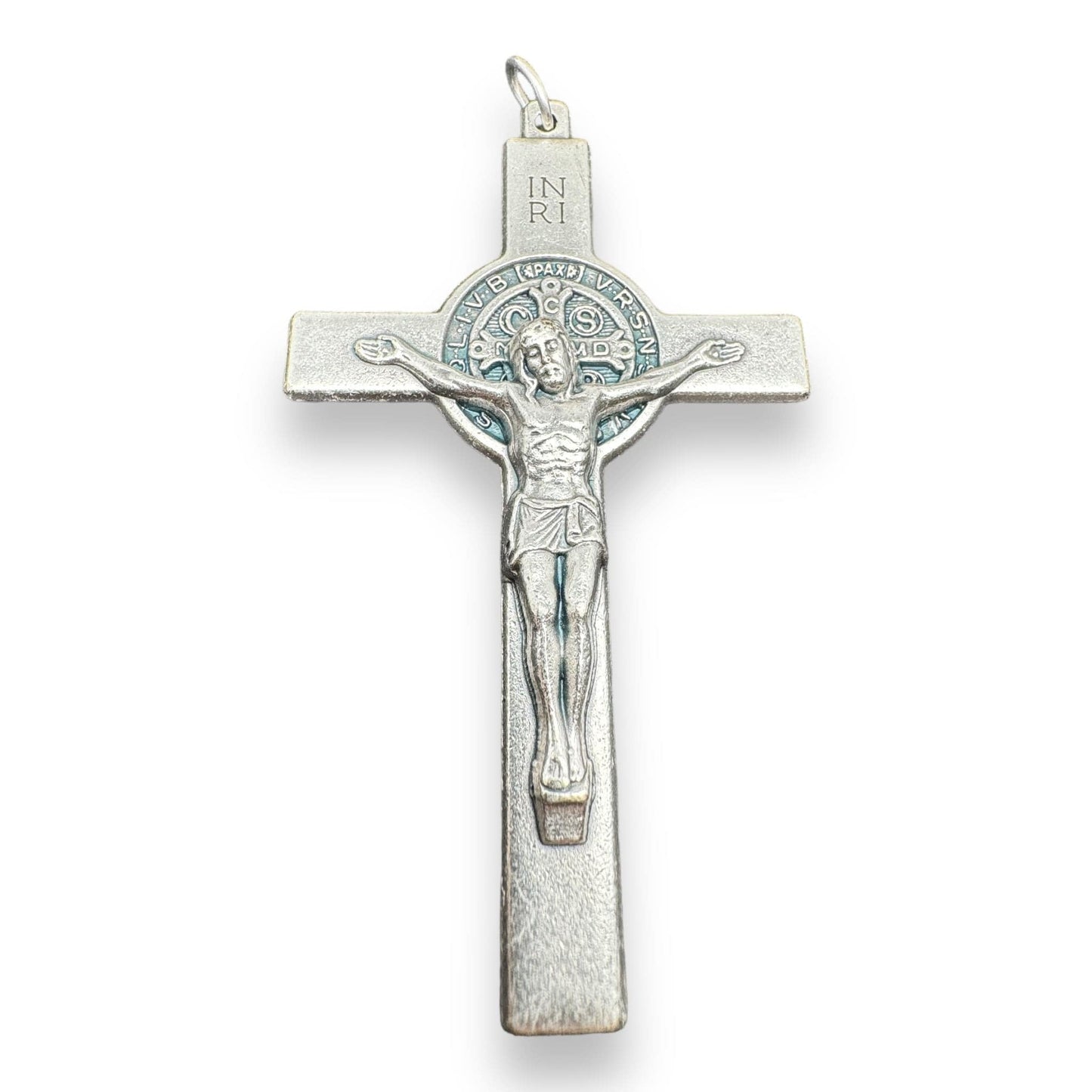 2" St. Benedict Crucifix - Exorcism - Cross - Blessed - Medalla De San Benito | Catholically