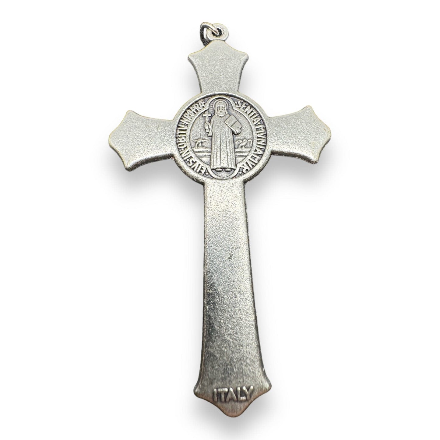 2" St. Benedict Crucifix - Exorcism - Cross - Blessed - Medalla De San Benito | Catholically