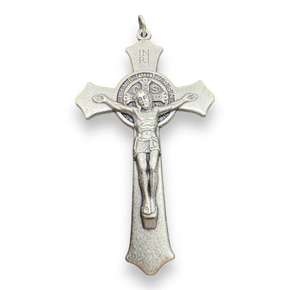 2" St. Benedict Crucifix - Exorcism - Cross - Blessed - Medalla De San Benito | Catholically