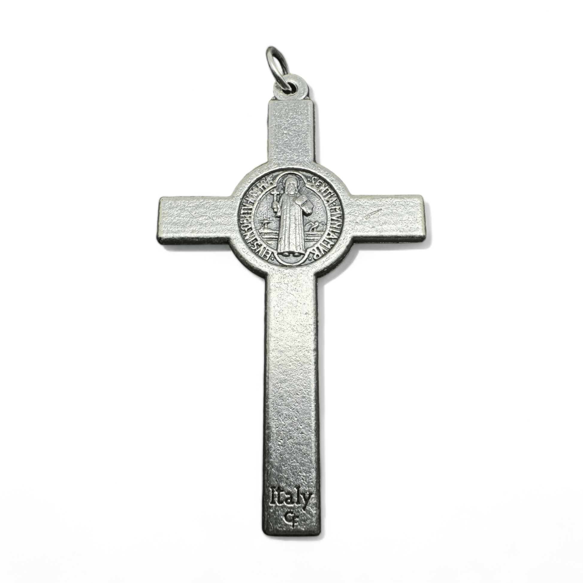2" St. Benedict Crucifix - Exorcism - Cross - Blessed - Medalla De San Benito | Catholically