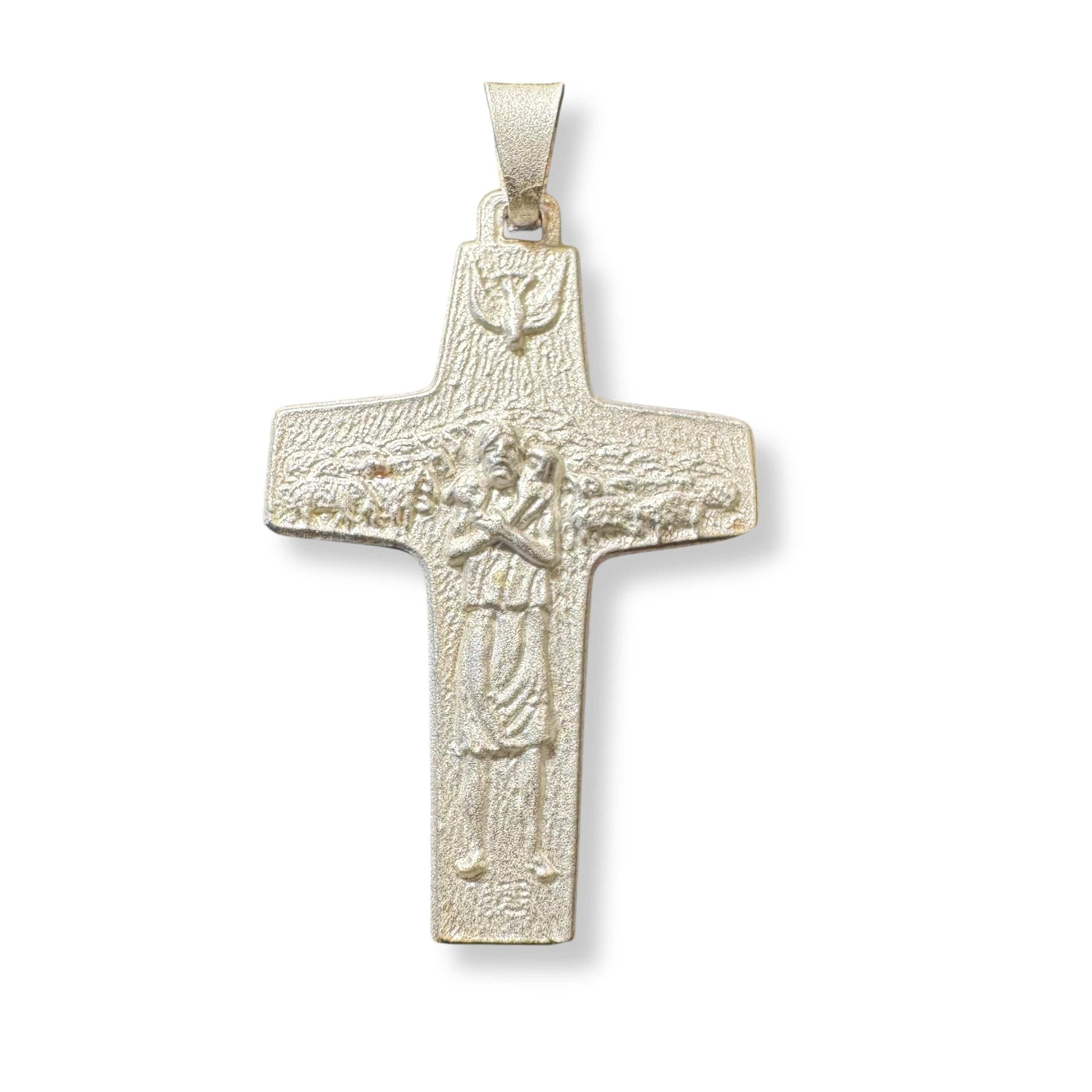 925 Sterling Silver - Pope Francis Pectoral Cross by Vedele - Crucifix | Catholically