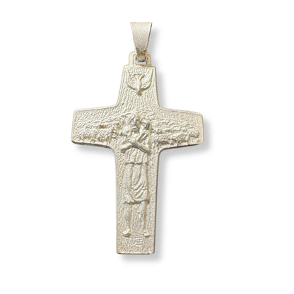 925 Sterling Silver - Pope Francis Pectoral Cross by Vedele - Crucifix | Catholically