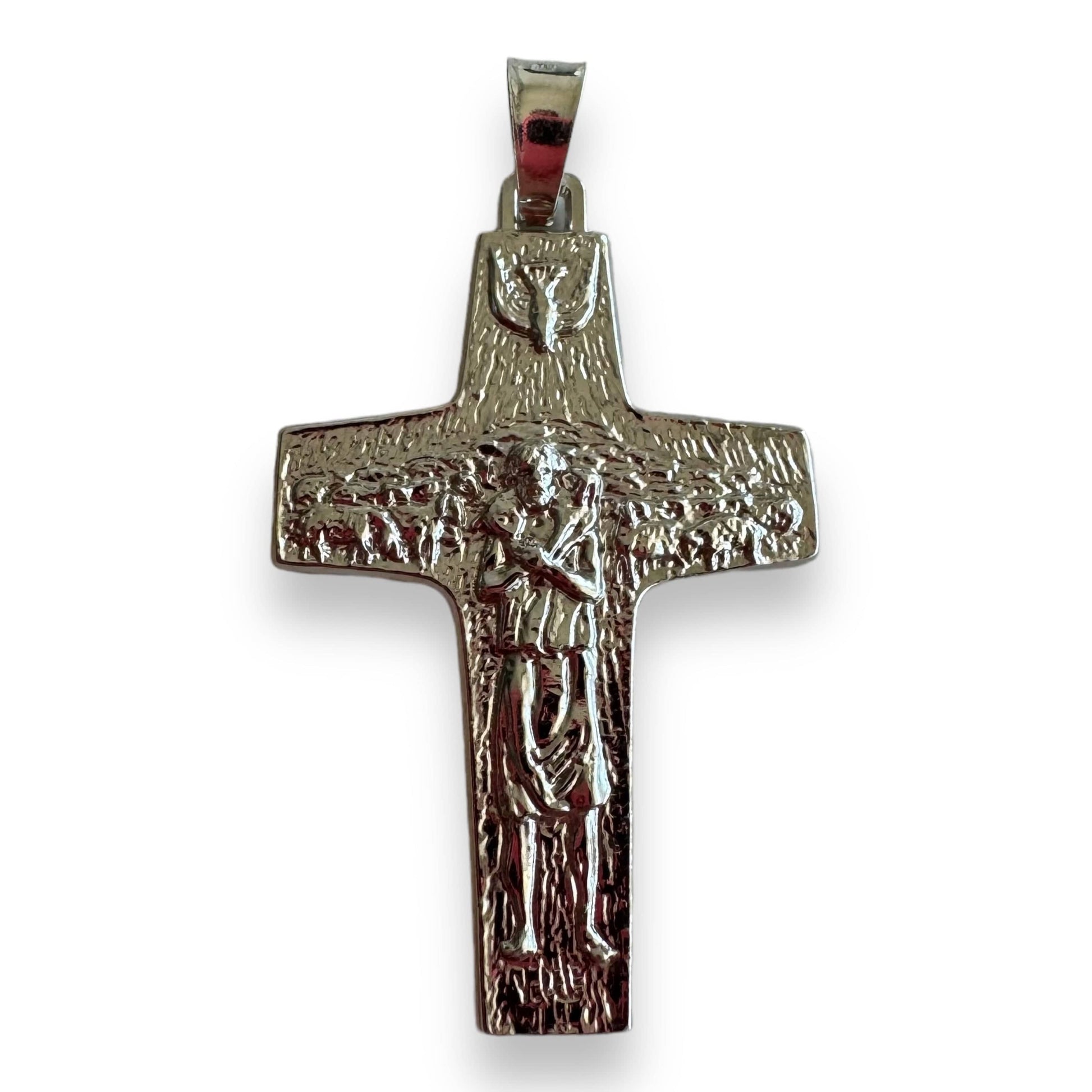 925 Sterling Silver - Pope Francis Pectoral Cross by Vedele - Crucifix | Catholically