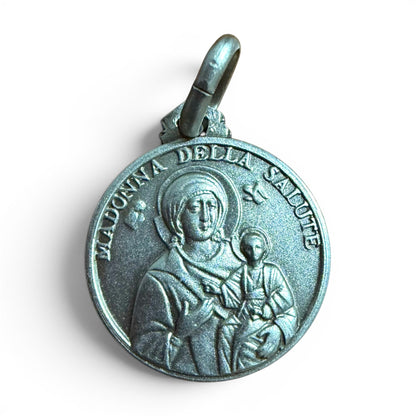 Our Lady of Good Health 925 medal - Blessed by Pope