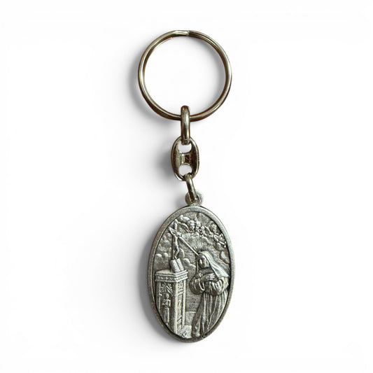 St. Rita Key Ring - Saint of impossible causes -Blessed by Pope Leo