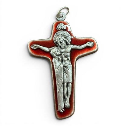 Croix pectorale de la Mère Douloureuse - Crucifix - Pendentif béni par le Pape 