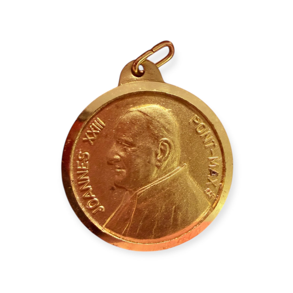 Blessed Pope John XXIII Papal Commemorative Medal - Vintage - Relic