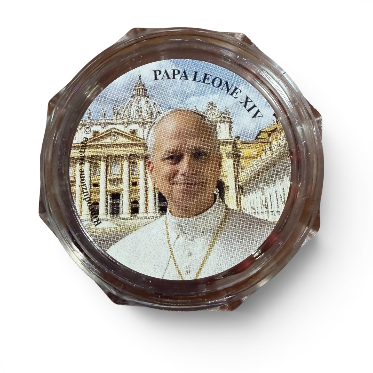 Pope Leo Rosary - Red Wood - Blessed by Pope Leo XIV