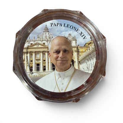 Pope Leo Rosary - Red Wood - Blessed by Pope Leo XIV