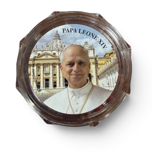 Pope Leo Rosary - Red Wood - Blessed by Pope Leo XIV