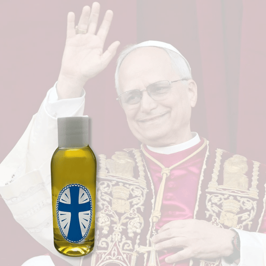 Blessed By Pope Leo XIV - Holy Oil * Healing | Catholically