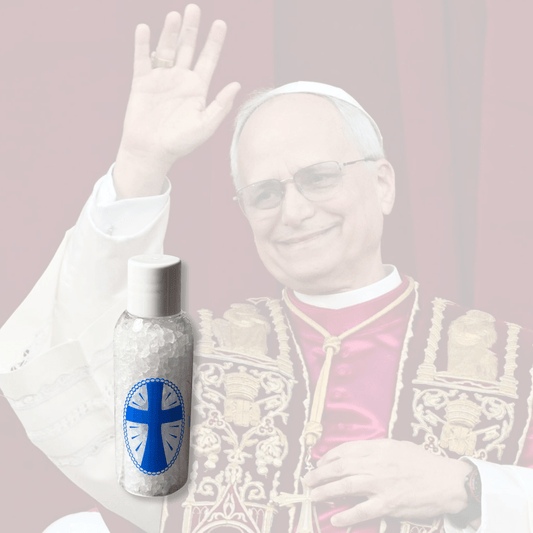 Blessed By Pope Leo XIV - Holy Salt * Home Blessing | Catholically