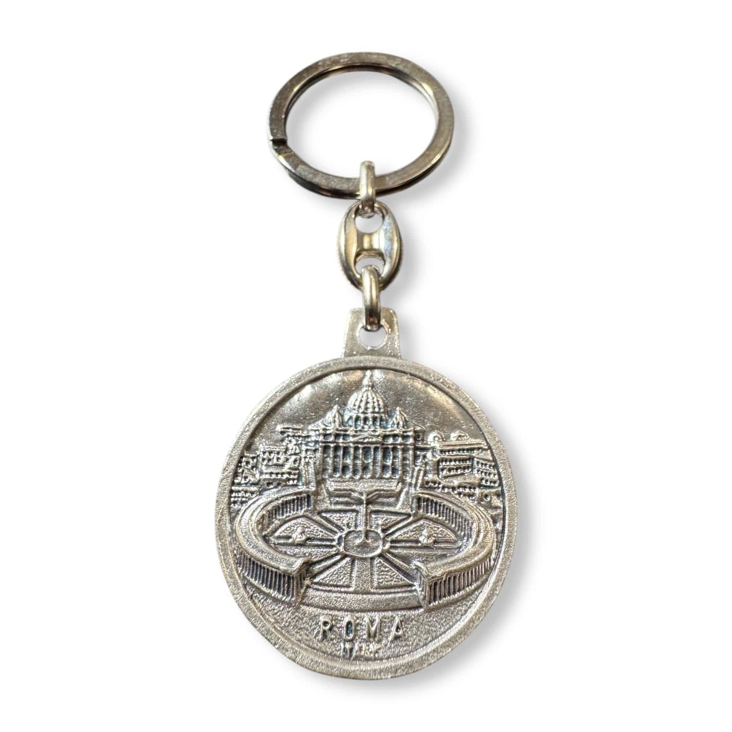 Blessed By Pope - Nice Pope Francis Key Ring - Key Chain St. Peter'S Square | Catholically