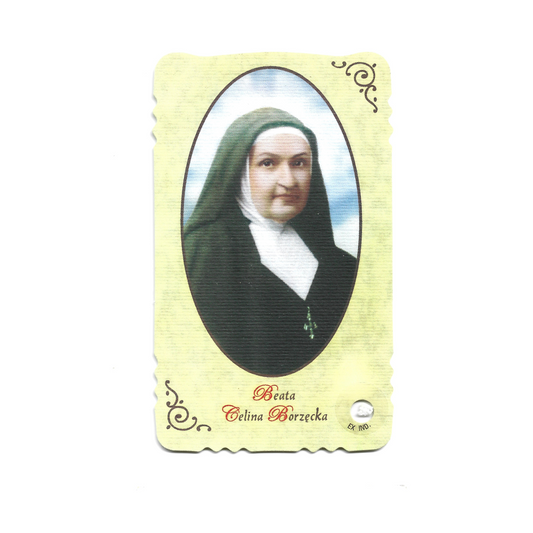 Blessed Celine Chludzinska Borzecka Relic Card | Catholically