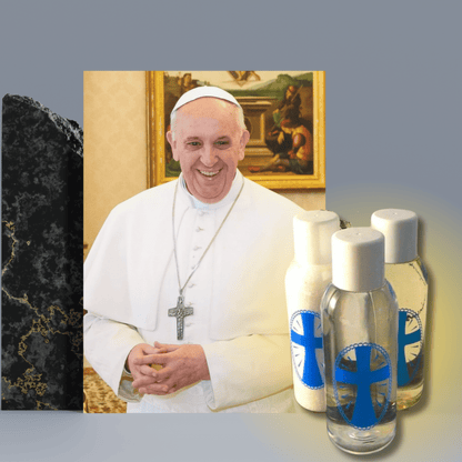 Blessed Exorcised Holy Water Oil & Salt - Christian Sacramentals | Catholically