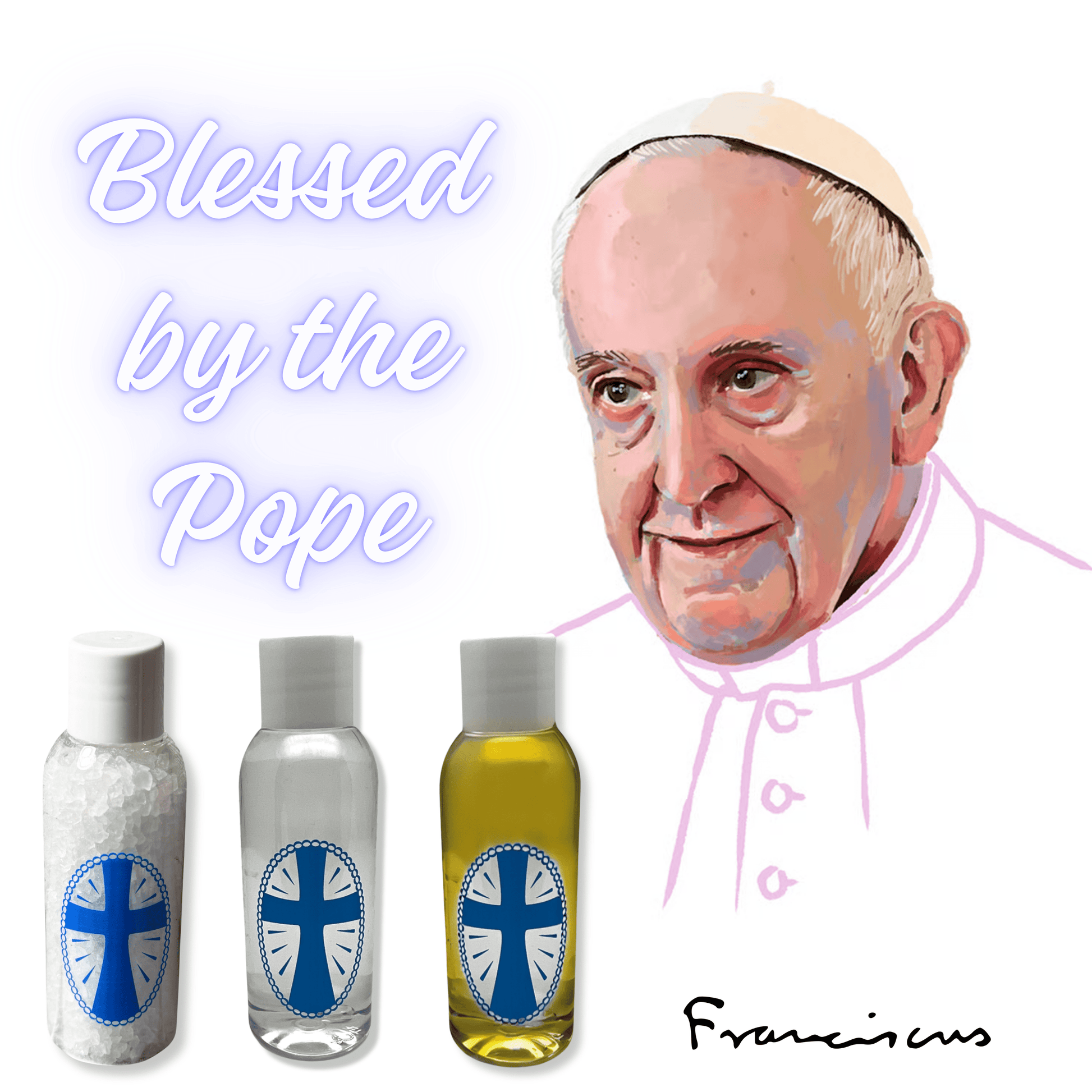 Blessed Exorcised Holy Water Oil & Salt - Christian Sacramentals | Catholically
