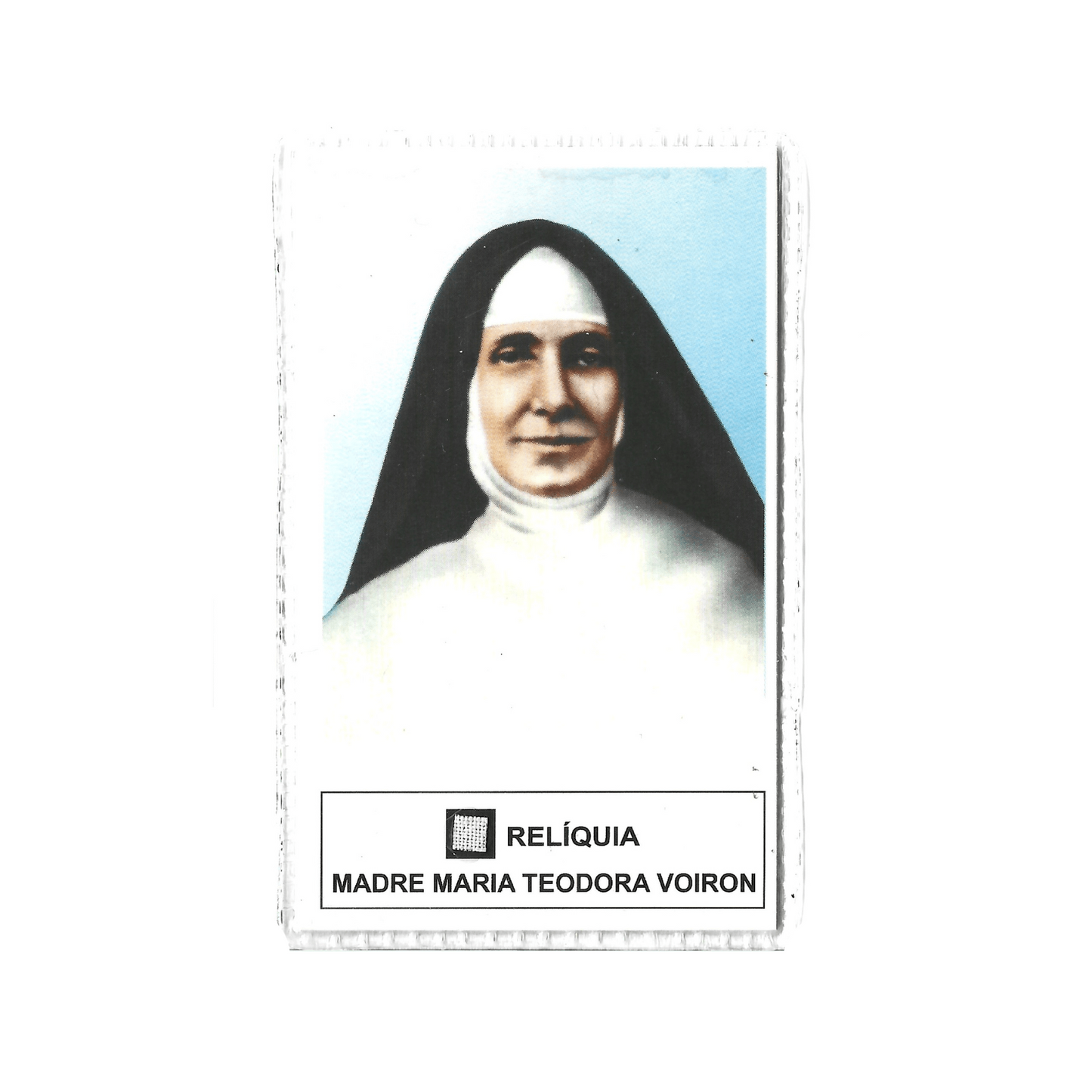 Blessed Mother Maria Teodora Voiron Vintage ex-indumentis Relic Card | Catholically