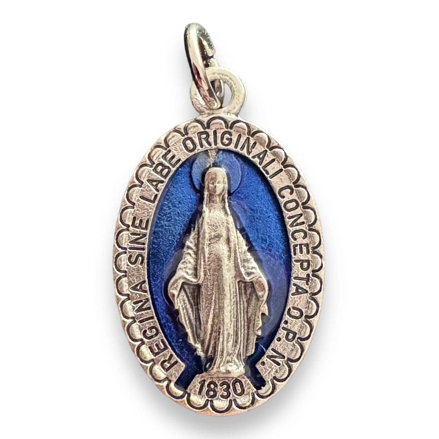 Blessed Mother Mary Miraculous Medal - Blessed By Pope - Pendant - Charm | Catholically
