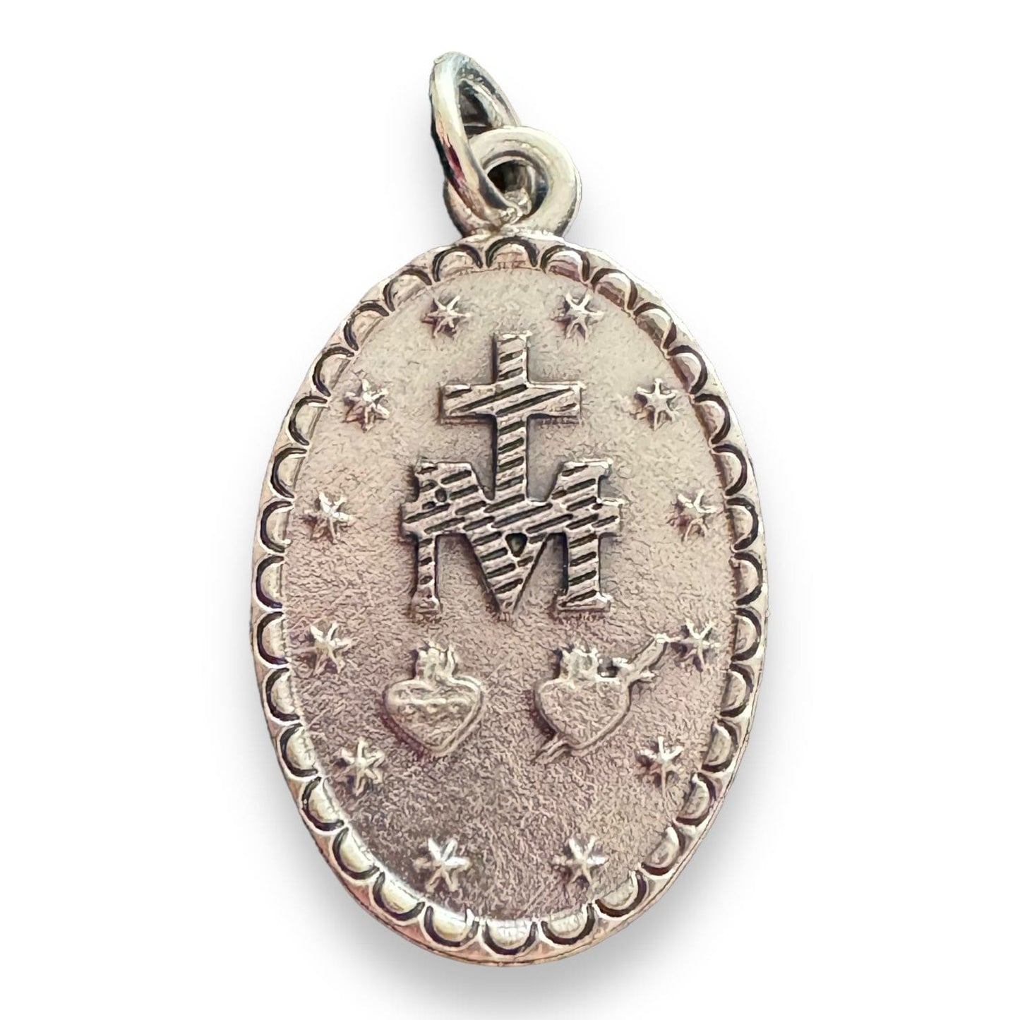Blessed Mother Mary Miraculous Medal - Blessed By Pope - Pendant - Charm | Catholically