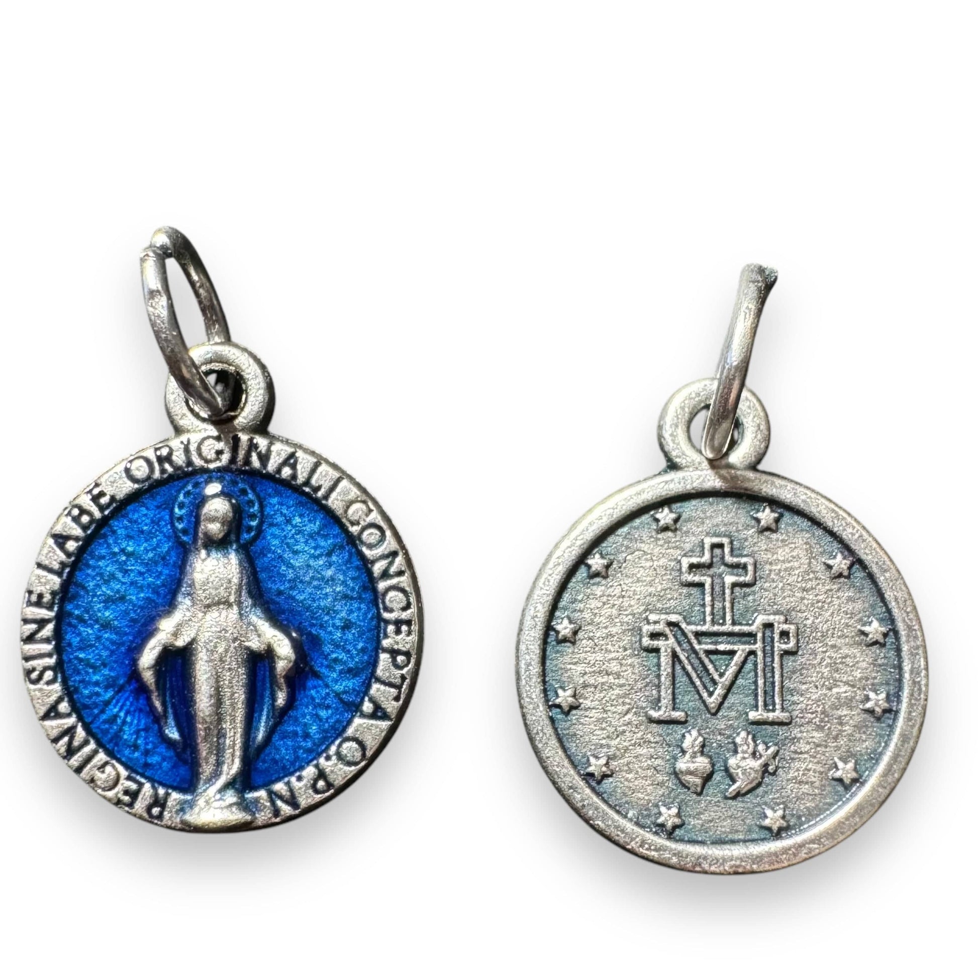 Blessed Mother Mary Miraculous Medal - Blessed By Pope - Pendant - Charm | Catholically