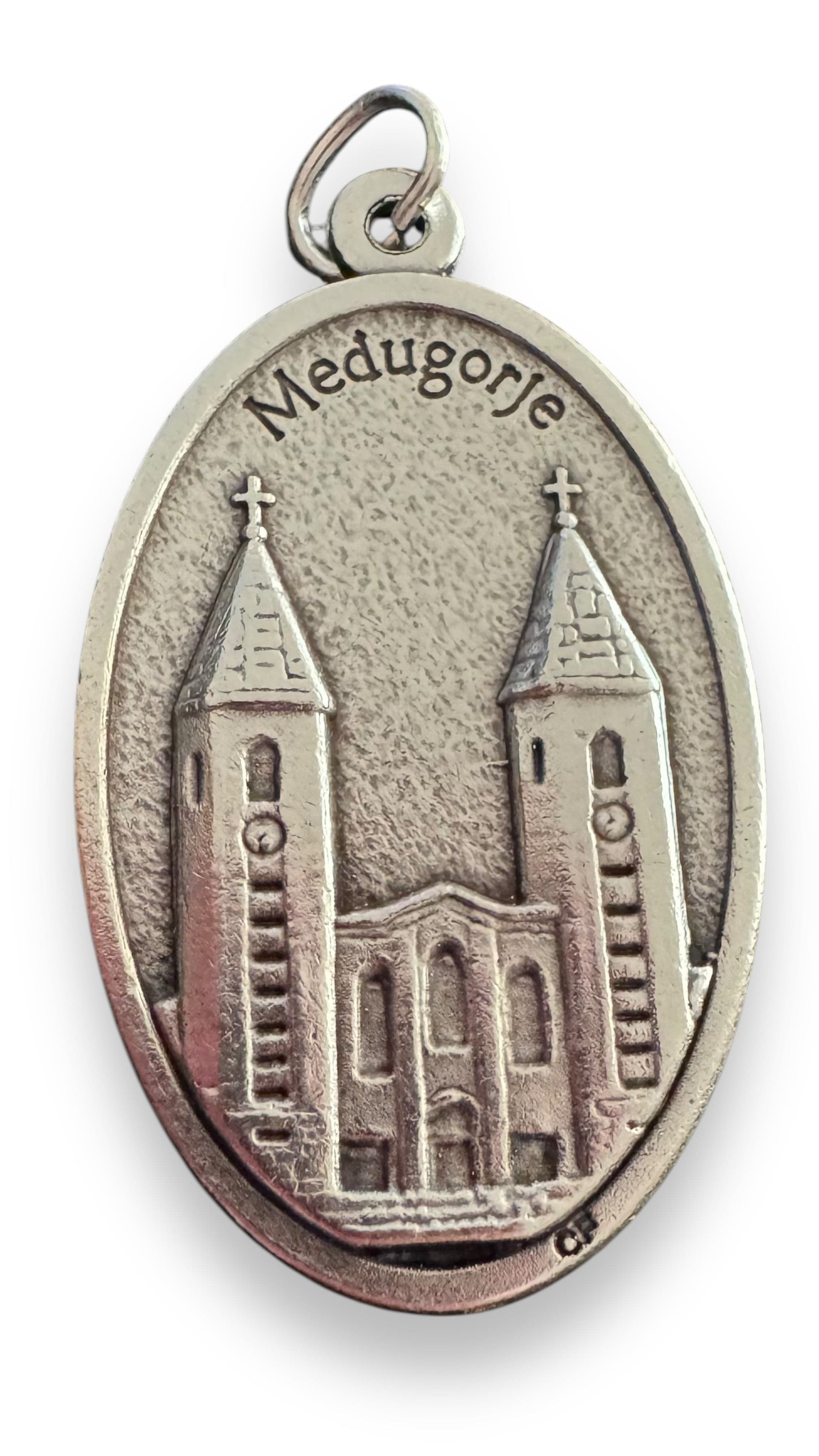 Blessed Mother Medjugorje Medal - Religious Catholic Devotional Pendant | Catholically