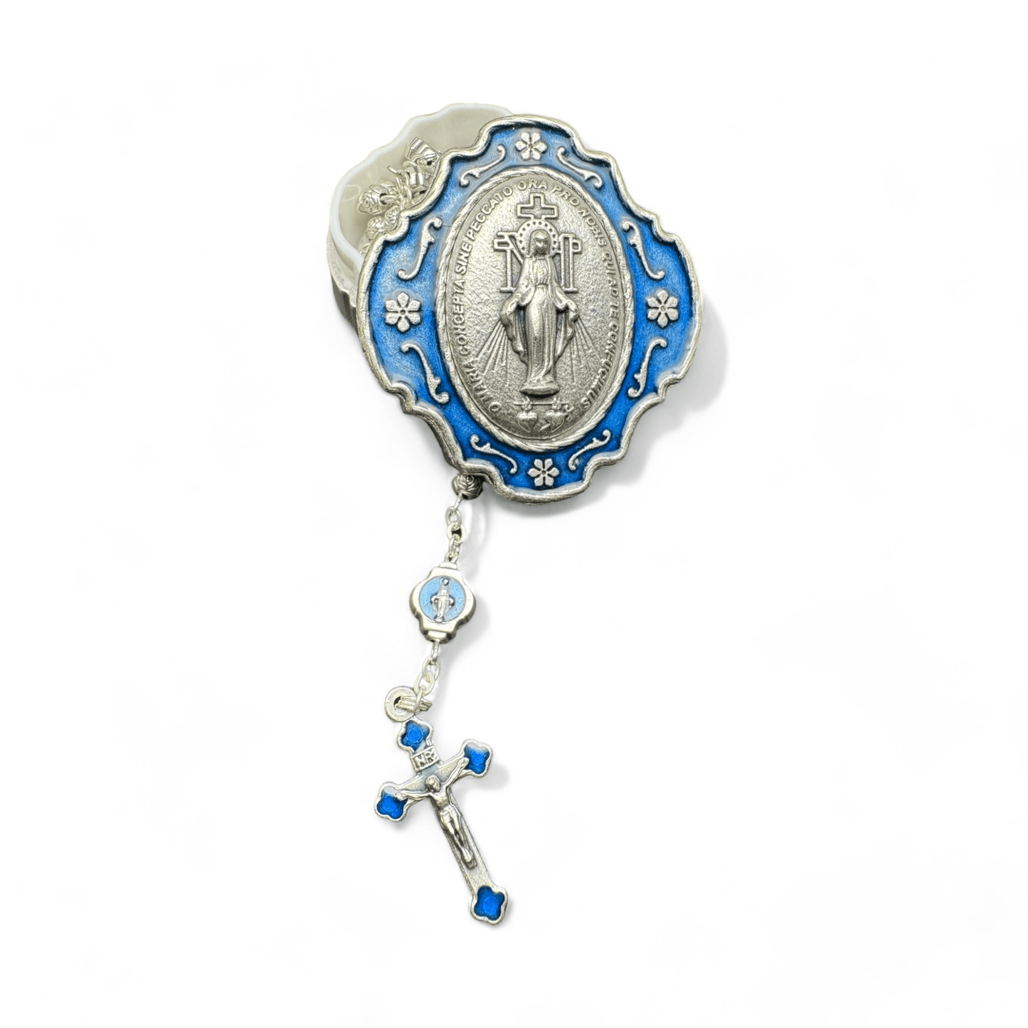 Blessed Virgin Mary - Our Lady -Tiny Rosary Blessed By Pope | Catholically