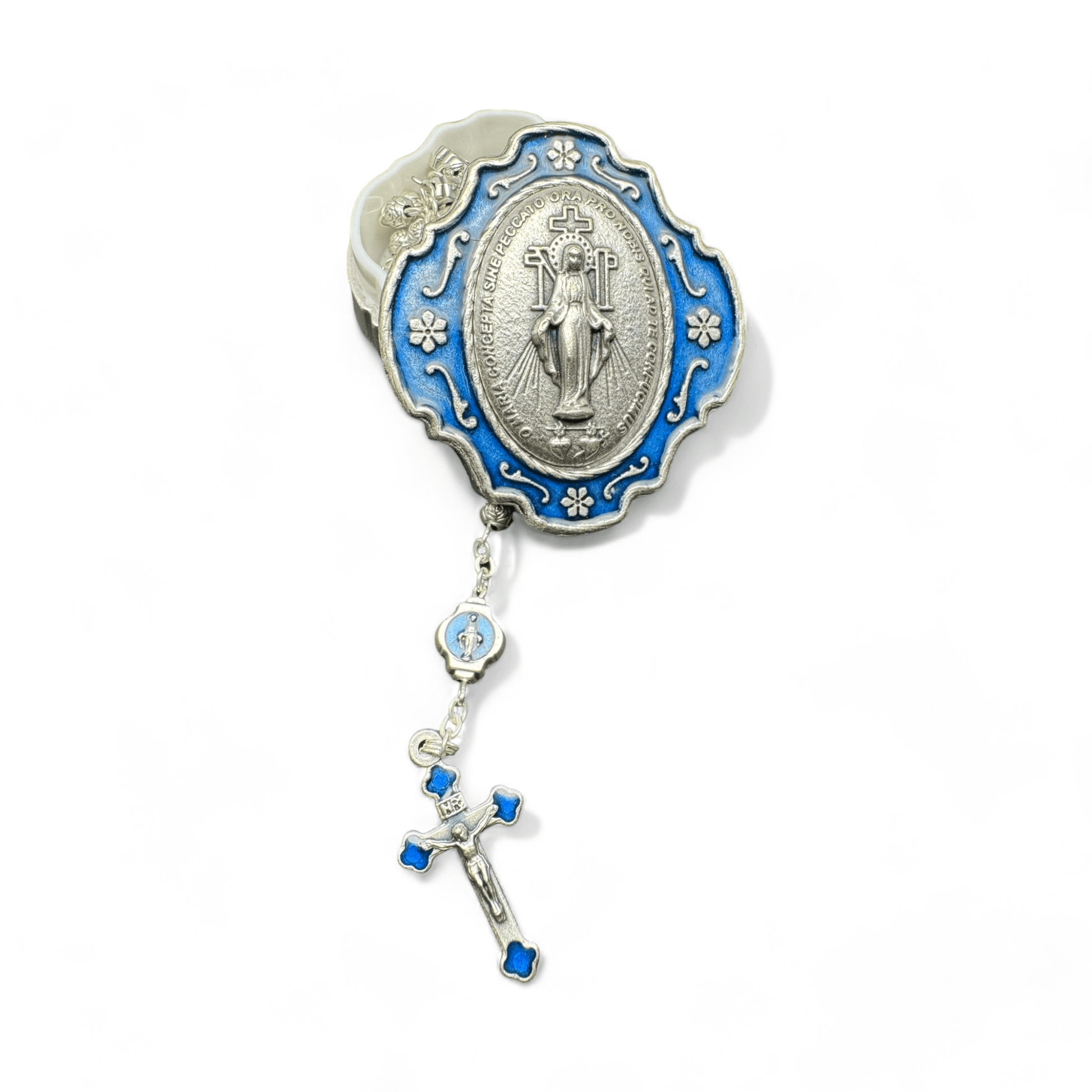 Blessed Virgin Mary - Our Lady -Tiny Rosary Blessed By Pope | Catholically