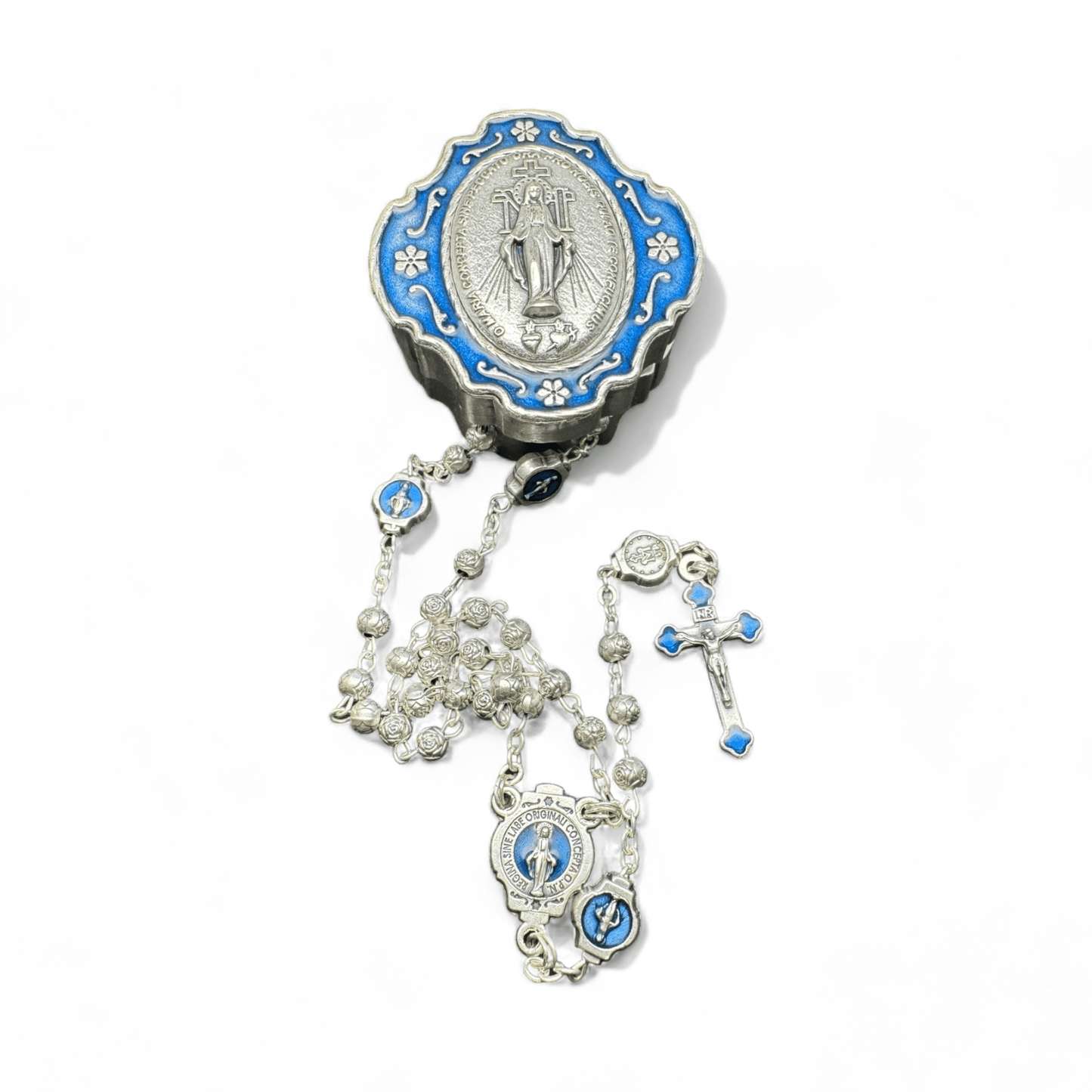 Blessed Virgin Mary - Our Lady -Tiny Rosary Blessed By Pope | Catholically