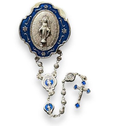 Blessed Virgin Mary - Our Lady -Tiny Rosary Blessed By Pope | Catholically