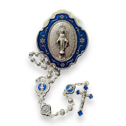 Blessed Virgin Mary - Our Lady -Tiny Rosary Blessed By Pope | Catholically