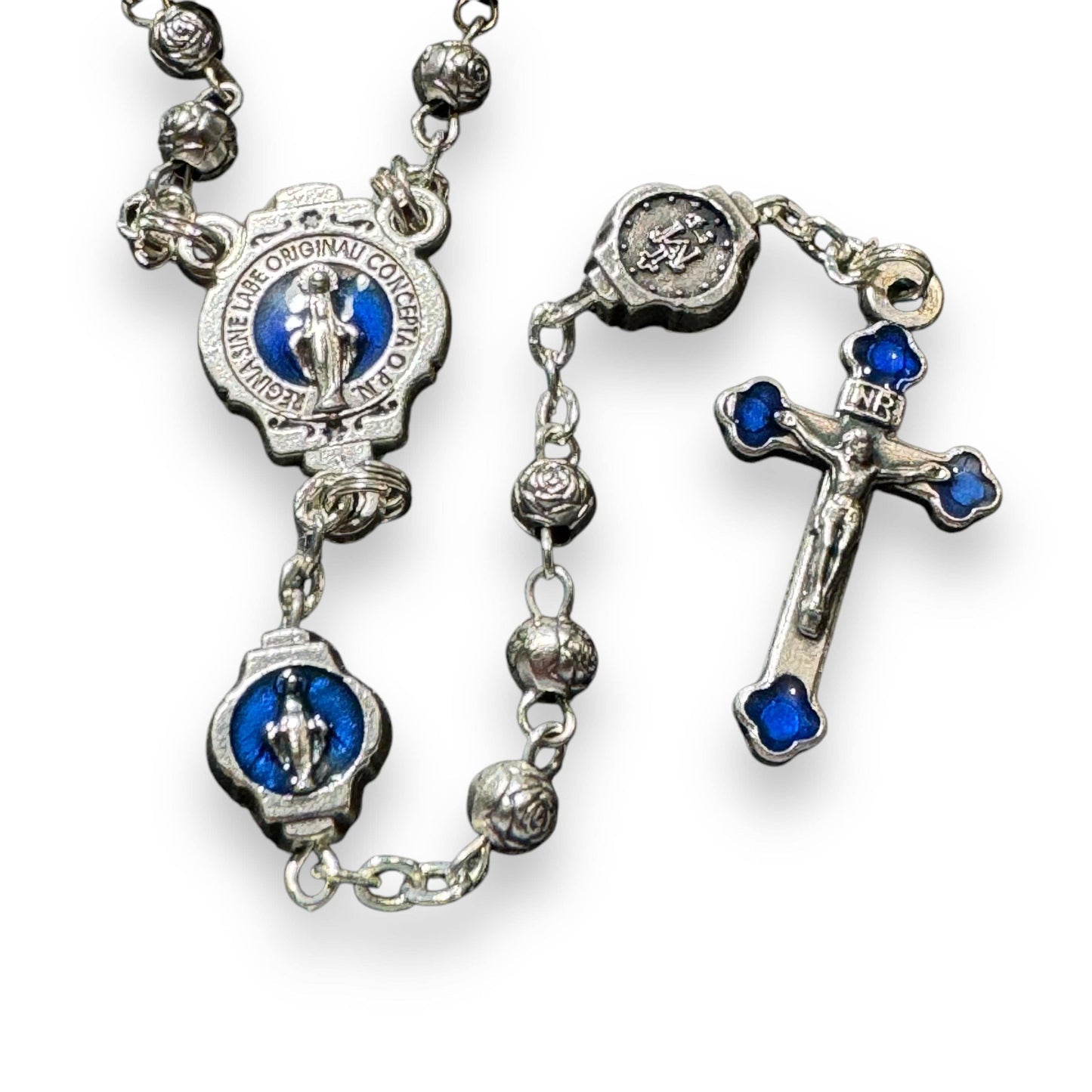 Blessed Virgin Mary - Our Lady -Tiny Rosary Blessed By Pope | Catholically