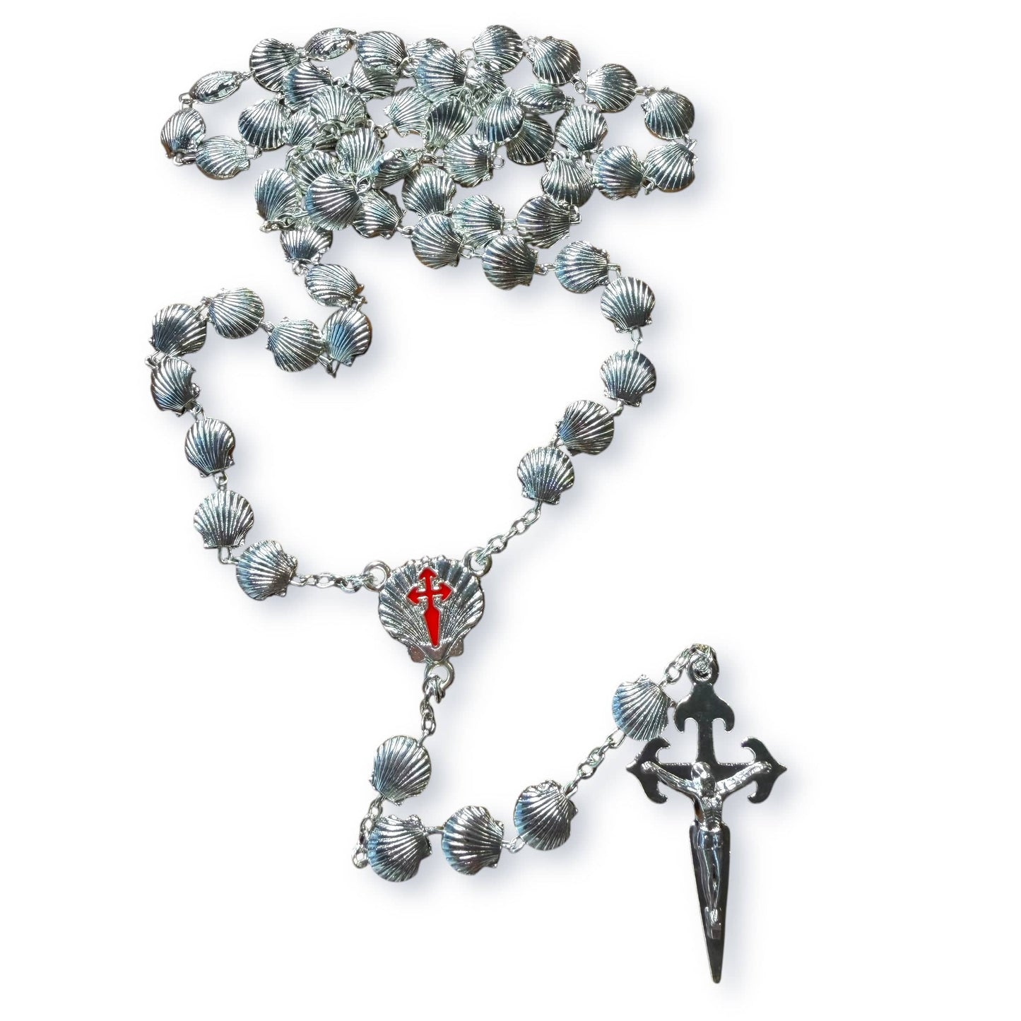Camino De Santiago Rosary - St. James Scallop Shell - Pilgrim - Blessed | Catholically
