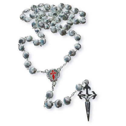 Camino De Santiago Rosary - St. James Scallop Shell - Pilgrim - Blessed | Catholically