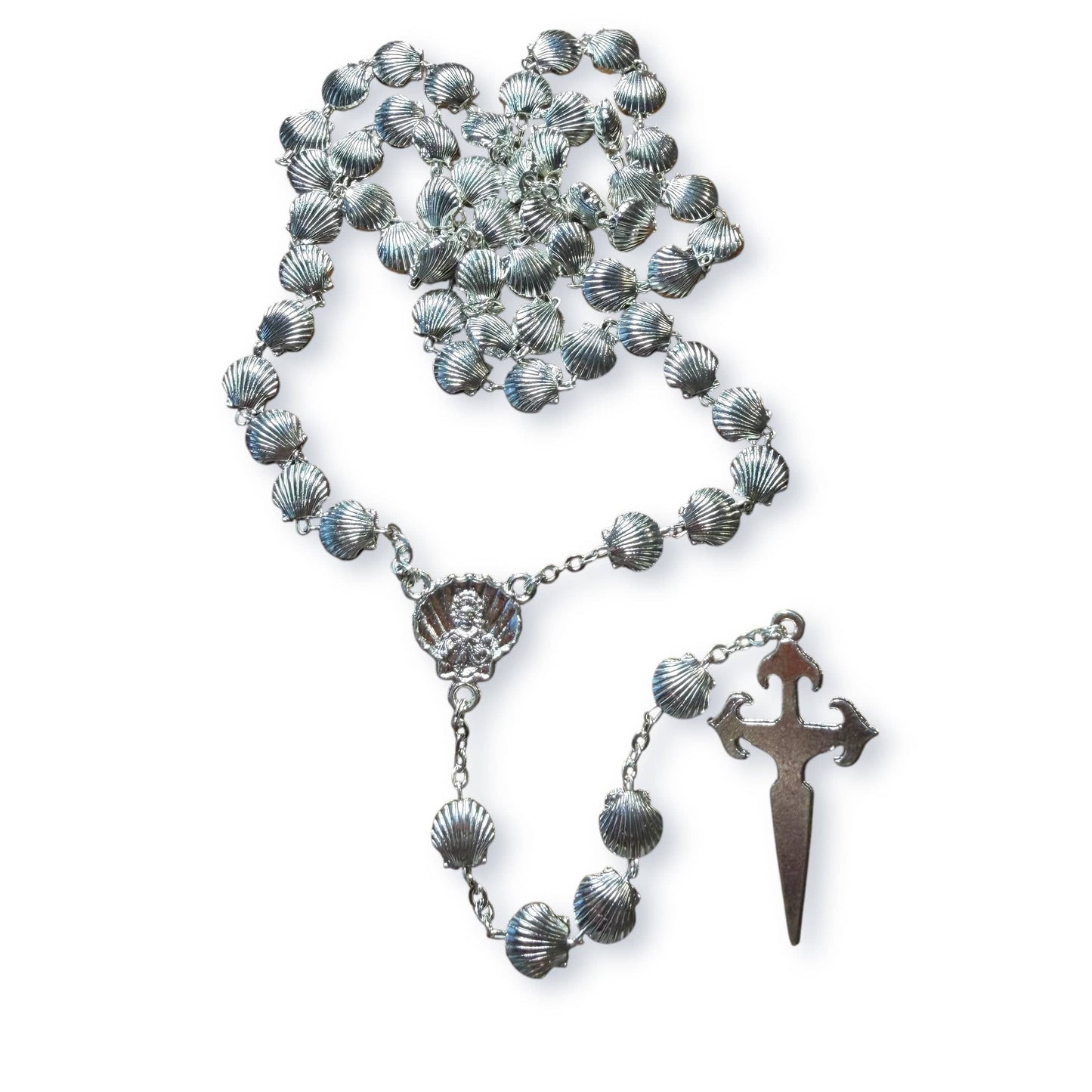 Camino De Santiago Rosary - St. James Scallop Shell - Pilgrim - Blessed | Catholically