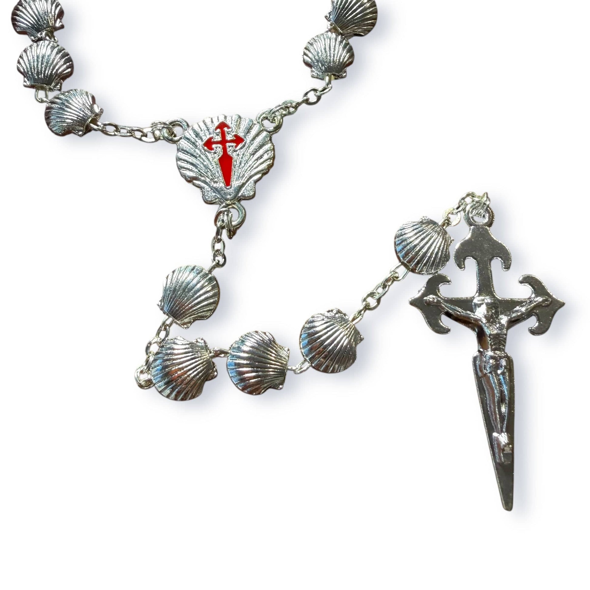 Camino De Santiago Rosary - St. James Scallop Shell - Pilgrim - Blessed | Catholically