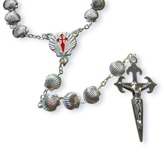Camino De Santiago Rosary - St. James Scallop Shell - Pilgrim - Blessed | Catholically