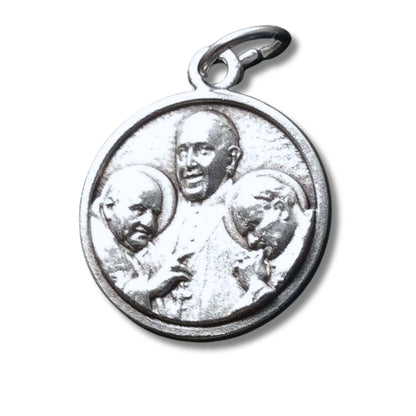 Canonization St. John XXIII & St. John Paul II + Pope Francis - Blessed Medal | Catholically
