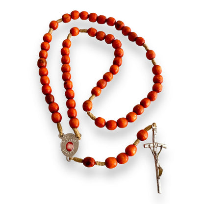 Chaplet with St. Faustina relic medal - Divine Mercy Rosary | Catholically