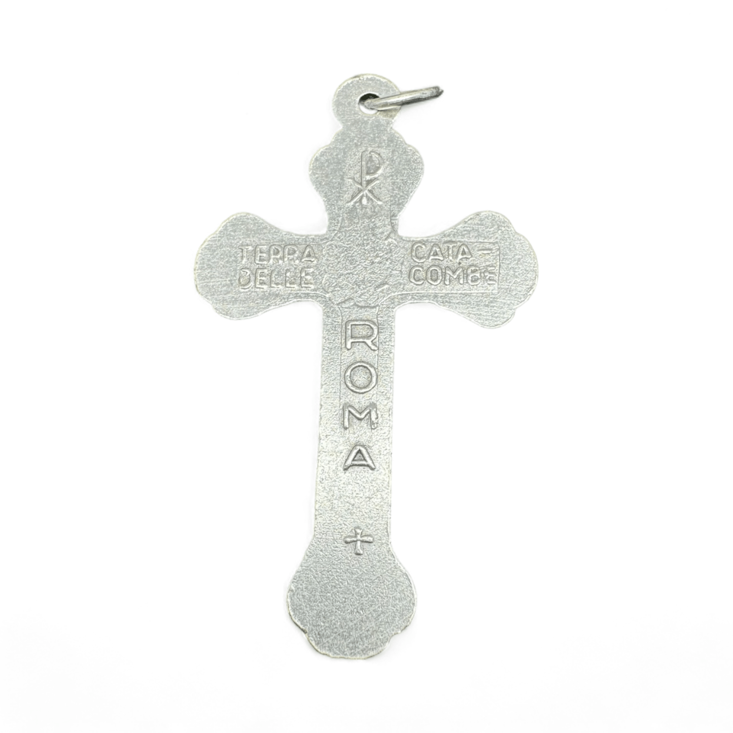 Cross / Crucifix Roman Catacomb Soil Relic Reliquary  Ground From Catacombs | Catholically