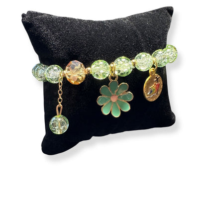 Green Jubilee Rosary Bracelet with Official Jubilee 2025 Medal  - Blessed By Pope | Catholically