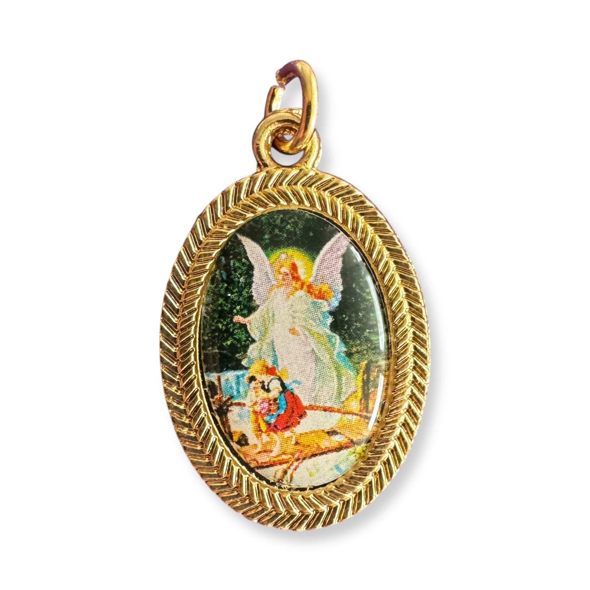 Guardian Angel Medal – Blessed by Pope Leo XIV in the Vatican | Catholically