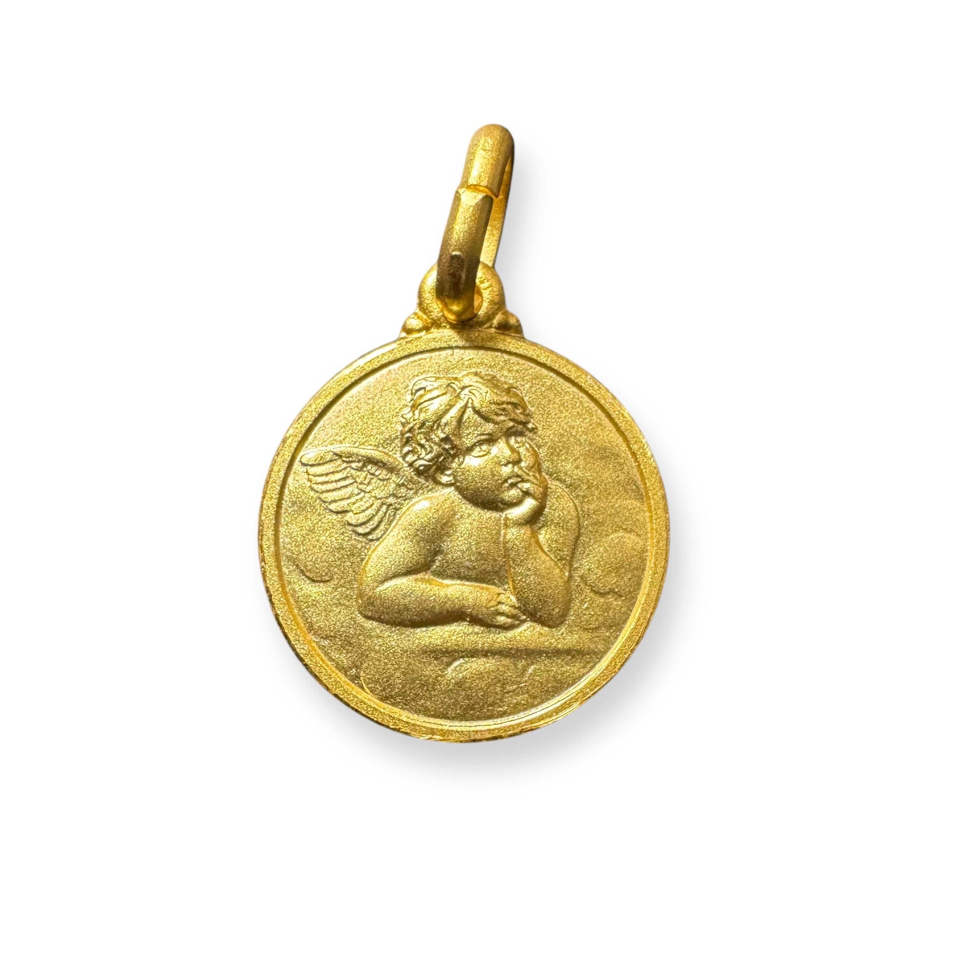 Guardian Angel Silver 925 - Catholic Medal / Charm  Blessed by Pope | Catholically