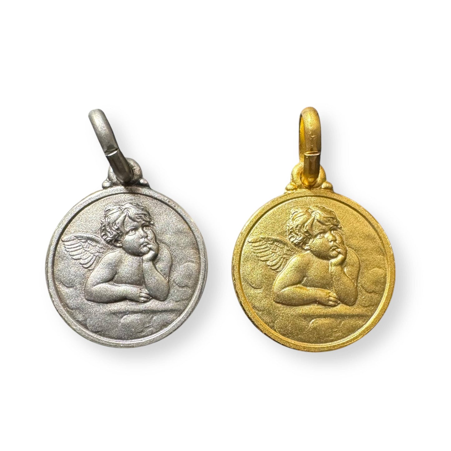 Guardian Angel Silver 925 - Catholic Medal / Charm  Blessed by Pope | Catholically